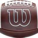 WILSON GRT Game Football- Brown, Peewee Size