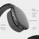 Helix Foldable Headphone Black