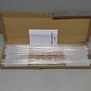 YALLOVE Clear Acrylic Tabletop Balloon Stand Kit, 23.6 Inch 10 Pack Balloon Stick Holder with Base for Centerpiece Party Decoration (Balloons Not Included)