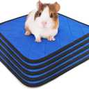 5 Pcs Replacement Liners Inserts for Small Animal Hideouts, Beds and Travel Carriers - Soft and Absorbent Pee Pads - Machine Washable L