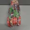 5 x 24 Packs Thanksgiving Silicone Wristbands for Kids Happy Harvest Party Rubber Bracelets Bulk Silicone Bracelets, Turkey Maple Leaf Pumpkin Hazelnut Cake for Thanksgiving Party Supplies