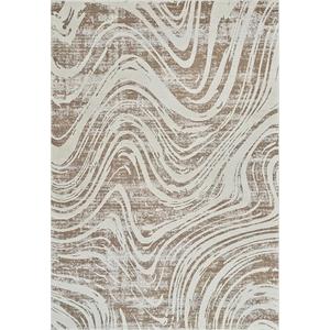 Nairobi Beige Modern Textured Area Rug 120 x 170 cm