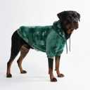 Spark Paws Dog Hoodie Premium Dog Sweater Warm Outfits for French Bulldogs, Pitbull, Puppy, Winter Jacket Alternative - Green Skydye, 5XL (5XL: 115-150lbs)