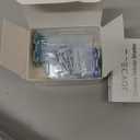 Joydeco Cellular Shades Cordless, Blackout Cellular Blinds for Indoor Windows, Free-Stop Honeycomb Window Blinds for Thermal Insulated Noise Reduction (Grey, 23" W x 64" H)