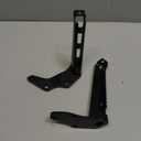 Banshee Foot Pegs Set (1987-2006) - Left & Right Steel Footpegs with Black Powder Coat