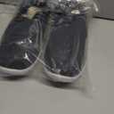 BEJINASH Men’s Slip-on Walking Shoes, Lightweight Breathable Go Walk Shoes with Arch Support,Comfortable Casual Loafers Shoes Navy 10