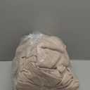 MIULEE Pinch Pleated Thick Linen Curtains 90 Inches Long 2 Panels for Living Room Bedroom, Linen Texture Memory Trained Drapes Pinch Pleat Rustic Farmhouse Window Curtains with Hooks&Rings, Taupe (Burlywood Birch)