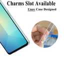 Unov Case for Galaxy A17 / A26 / F17 / M17, Crystal Clear Phone Case with [Anti-Slip Embossed Pattern], Shockproof Slim Protective [Anti-Yellowing TPU] Back Cover, Flower Garden