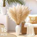 16PCS 40'' Tall Pampas Grass for Floor Vase