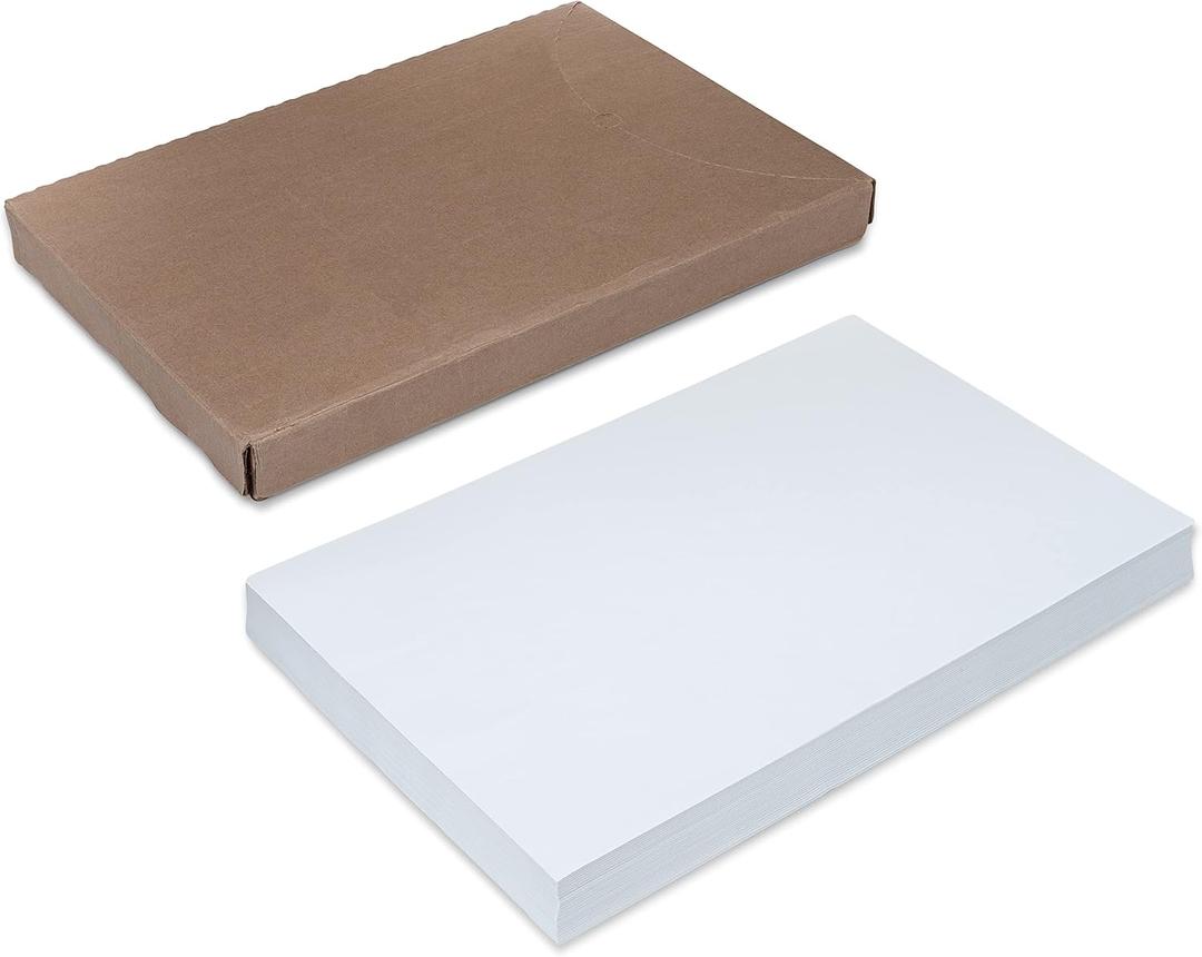 Paterson Paper 16" x 24" Full Size White Silicone Coated Reusable Baking Parchment Paper Sheets Bun/Sheet Pan Liners - 1000/Case - 425F - Non-Stick/Grease-Proof