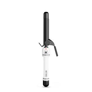 HOT TOOLS Pro Artist Nano Ceramic 1 Inch Curling Iron, Curling Wand For Bouncy Curls, Black/White