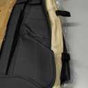 Car Seat Cover Custom Fit for Dodge Ram 1500 2500 3500 2002-2026 Faux Leather Seat Cover Set Compatible with Crew Quad Regular Cab Pickup Truck Cushions (Black & Grey, Front Seat)