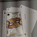 Soulchen 20 Pcs Wonderland Tea Party Decoration 30 x 20 cm Poker Cards Hanging Banner Wonderland Garland Baby Shower Decoration Background for Birthday Baby Shower Casino Poker Party Supplies