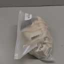 ZAFUL Women's Triangle Bikini Multiway Fishnet Tie Side Bandeau Halter String Bikini Set Two Piece Swimsuit Bathing Suits (1-light Coffee)