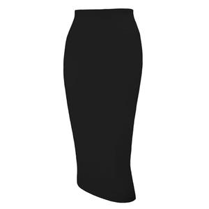 Tapata Women's Office Work Pencil Skirt Stretch High Waist Below Knee Bodycon for Business Casual, Black, XXX-Large