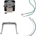 1 Set Refrigerator Evaporator Fan Motor 12002744 Compatible with Whirlpool AP4009649 1174059 12002744VP 67003917 67006515