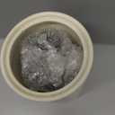 Ceramic Toilet Bowl Brush and Holder Set,Toilet Cleaning Scrub Brush,Heavy Duty Toilet Brush Quick Dry Bristles,Beige Holder Black Handle