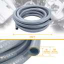 PVC Liquid-Tight Conduit - 2 Inch 25 Foot Flexible PVC Non Metallic Electrical Conduit. 2" Dia
