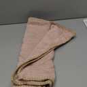 ANRODUO Pack of 2 Blush Pink Chenille Throw Pillow Covers 18x18 Inch Farmhouse Decorative Pillow Covers with Stitched Edge Soft Throw Pillows for Couch Sofa Bed and Living Room Spring Boho Home Decor