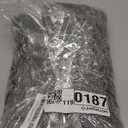 JEGERMIG Grey Wizard Curly Wig and Beard Christmas Funny Cosplay Santa Claus Costume Accessory for Adults