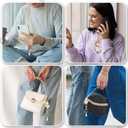 Wood Beaded Teacher Lanyard for ID Badges with Clip Keychain Retractable Reels, Clear Vertical Card Holder Nurse Accessories Work Appreciation Gifts Women, an Extra Tether Tab for Cell Phone Lanyard