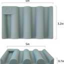 Soap Dish for Shower, Bathroom & Kitchen  Non-Slip, Self-Draining Design to Keep Soap Dry, Extend Soap Life  Easy to Clean, Compact & Durable (Green, 2 pcs)