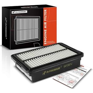 A-Premium Engine Air Filter Compatible with Hyundai Elantra(17-20), Kona(18-23), Veloster(19-21) & Kia Forte(19-23), Forte5(20-23), Soul(20-23) - 1.4L 1.6L 2.0L