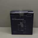 Hot & Iced Coffee Maker with Bold Setting, Single Serve Coffee Maker for K Cup and Grounds, 6-14 Oz Brew Sizes, 50 Oz Removable Water Tank, One Cup Coffee Machine with Reusable Filter, Black