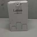 Labina Glass Storage Container Airtight Food Jars Kitchen Canister with Wood Lids, 88 Oz Wide Mouth Pantry Organization Glass Jar for Flour, Sugar, Cookie, Spagetti, Nuts and Candy (B5: 88 Oz 1 pcs)