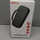 STARTRC GAMES Switch 2 Large Capacity Carrying Case for Nintendo Switch 2 (2025), Portable PU Hard Travel Case with Pockets for Accessories and Game Cards, Slim Protective Bag for Switch 2 Holds 10 Game Cartridge (Black)