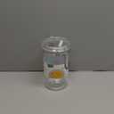 Oggi Large Clear Canister with Clamp Lid, 72 oz - Large Airtight Food Storage Container, for Kitchen & Pantry Storage of Bulk, Dry Foods, Pasta, Flour, Sugar, Coffee, Rice, Tea, Spices & Herbs (72-Fluid Ounce)