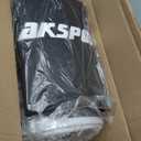 AKSPORT Gymnastics Air Mat Tumble Track Tumbling Mat Inflatable Floor Mats with Air Pump for Home Use/Tumble/Gym/Training/Cheerleading/Parkour/Beach/Park/Water (13ftx3.3ftx8inch, Black)