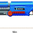 Double Barrel Style Foam Blaster - Realistic Break-Open Action Toy Shotgun with 12 Soft Darts - Manual Single-Shot Pump Action Toy Gun for Boys Ages 8-12, Outdoor Games, Birthday Gift