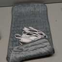 Heating Pad for Period Cramps, Heating Pad for Back/Neck/Shoulder Muscle Pain, 6 Heating&4 Timer Setting, Auto Shut Off, Dry/Moist Heat & Machine Washable, Gray Birthday Christmas Gifts for Women Mom