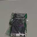 Defencase Compatible with iPhone 14 Case Wallet with RFID Blocking Card Holder for Women and Men, Fashion PU Leather Magnetic Snap Flip Zipper Strap Wallet Phone Case Fit for iPhone 14 6.1", Purple