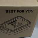 Plastic Storage Organizer for Kids Child Toy Stackable Containers with Lids Bins 3 Layers Adjustable Compartments Building Blocks Chest Case (Cream, Medium 3 Tiers)