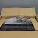 HG Power 10 Inch Shutter Exhaust Fan, 647CFM Quiet Garage Exhaust Fan with 8 Foot Long ON/OFF Switch Cable for Chicken Coop, Shed, Basement, Gable, Kitchen, Attic Ventilation Use, Black