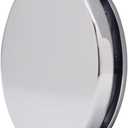 Westbrass Floating No-Hole Overflow Faceplate, Polished Chrome, D980R-26