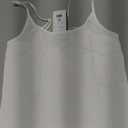Organic Basics Womens Core Organic Cotton Cropped Singlet Camisole Top (Large, White)