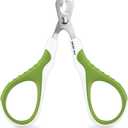 Pet Nail Clippers for Indoor Cats & Small Animals - Precision Angled Blades & Steady Grip - Ideal for Kittens Tiny Dogs Rabbits Birds - Nail Trimmer & Claw Scissors for Home Grooming - eBook Guide