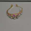 Rapunzel Crown, Princess Crown Tiara Princess Birthday Accessories Halloween (MULti-colored)