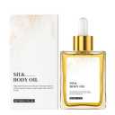 Silk Body Oil,Silk Body Oil,Bath & Shower Oi-l for Smooth and Hydrated Skin, Refreshing Non-greasy, Infused with Shea Butter,Coconut Oil,Vitamin