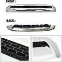 Hood Scoop Molding Compatible With Toyota Tundra 2014-2021 Grill Upper Molding Hood Molding Front Upper Hood Bulge Molding (Chrome)