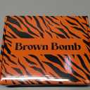 BrownBomb 99J Pink Face Framing Layered Wig Pre-Cut Pre-Plucked Hairline Pre-Colored Pre-Styled Synthetic Lace Wig Ready to Wear 26inch Wig for Beginners