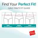 Hanes Girls' Cotton Stretch Underwear
