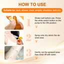 Body Keratin Care Kojic Acid Turmeric Spray: Gently Exfoliating Peeling Shot– Hydrates,Nourish your skin,Suitable for All Skin Types, 200ml - OP