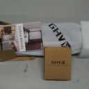 GHV Zebra Blinds for Windows Corded, Gray, 30 in(W) x 64 in(H)