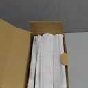 6x6 White Picture Frames Square Classic Natural Wood 6 Pack for Wall Mounting and Tabletop Display