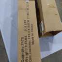 VTORY Extra Thick Large Exercise Mat, 6'x4'/7'x5'/8'x6'/10'x6'x8mm(1/3 inch) , Non-Slip, PVC, Ultra Durable, Heavy-Duty Mat, Shoes-Friendly, High-Density, Large Wide Yoga Mat, Workout Mat for Home Gym, Cardio, Strength, HIIT, MMA, 10x6FT*Black 