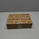 4 x 10 Sets Double Compartment Condiment Containers with Lid, Small Plastic Clear Container for Sauce Snack Refrigeration Outdoor Takeaway, Food Grade BPA-Free